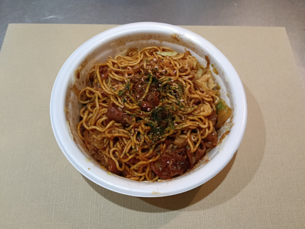 ホルモン焼きそばの画像